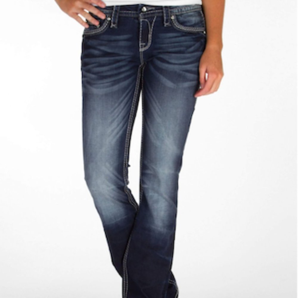 Rock Revival Victoria Easy Boot Stretch Jean 28x31